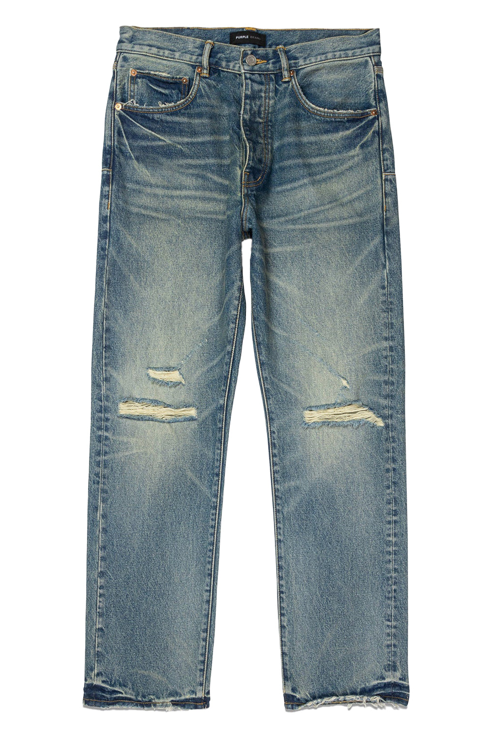 Purple Brand Jeans Vintage Knee Slit P011-VKSM124