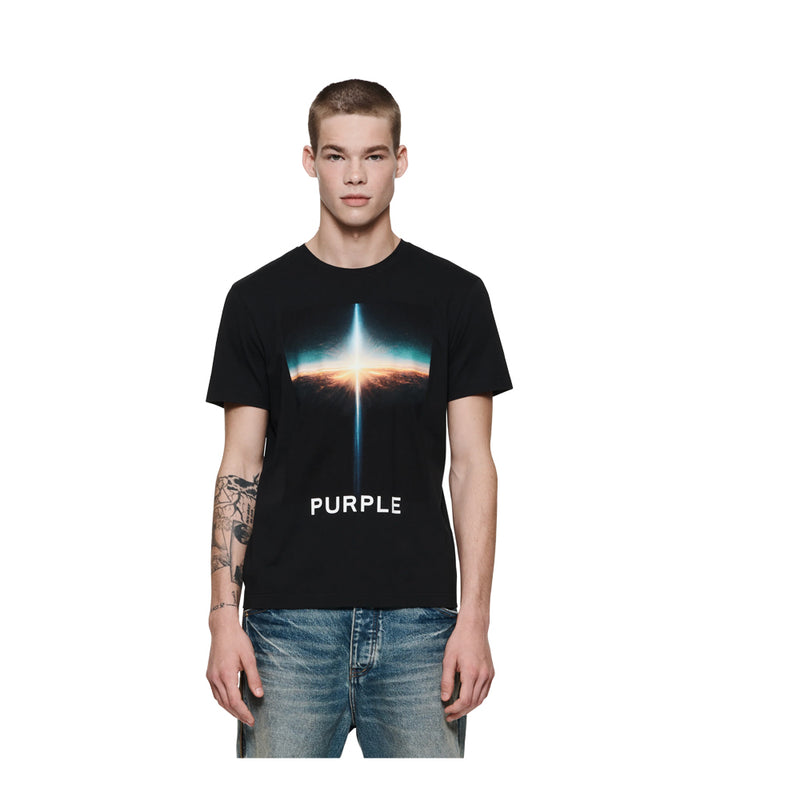Purple Brand T-Shirt Black Beauty Utopia P104-JPBM423