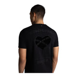 Roberto Vino T-Shirt Heart Black RVT-US-16
