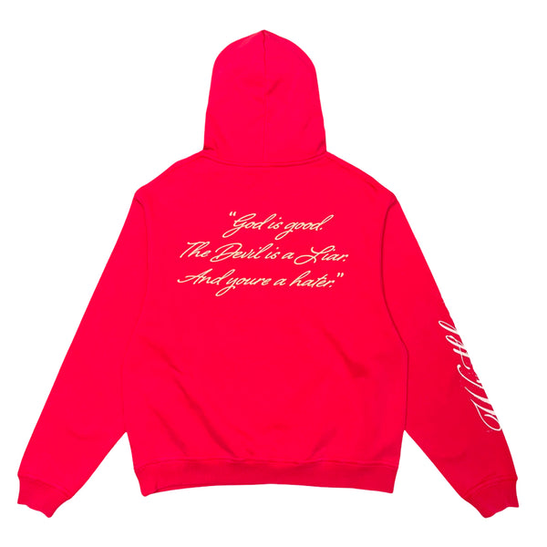 Wrathboy Hoodie Hater Ghost WB03-031 Red