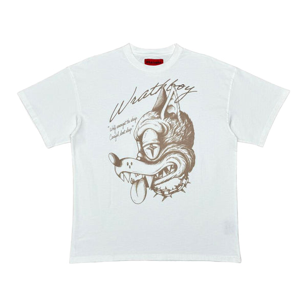 Wrathboy T-Shirt Wolf Head Gothic  WB04-101