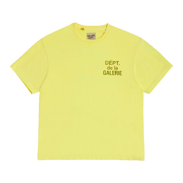 Gallery Dept T-Shirt Ft-1058 Fluorescent Yellow