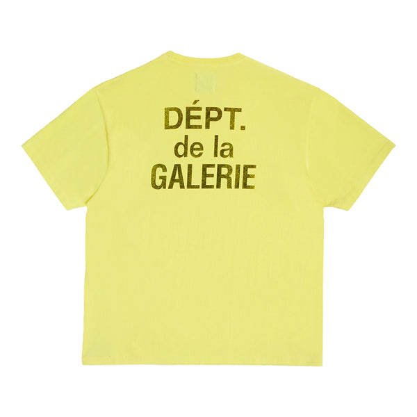 Gallery Dept T-Shirt Ft-1058 Fluorescent Yellow