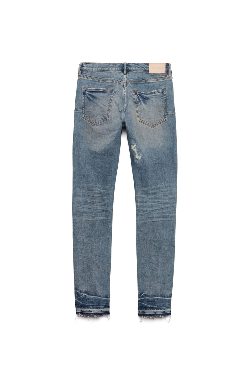 Streetwear Purple Brand Distressed Light Blue Jeans Size 34”