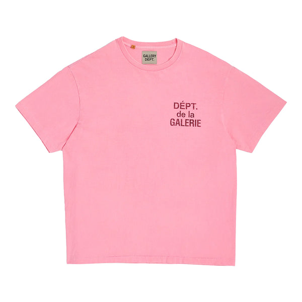 Gallery Dept T-Shirt Ft-1058 Fluorescent Pink