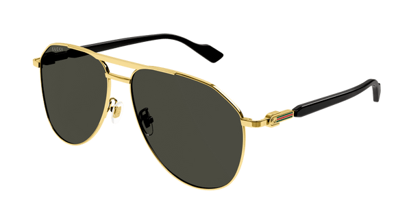 Gucci Gold Aviator Sunglasses GG1220S-001
