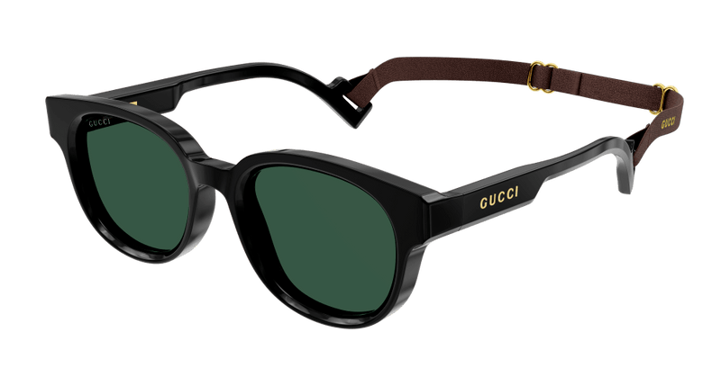 Gucci Black Oval Sunglasses GG1237S-001