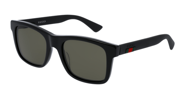 Gucci Black Square Sunglasses GG0008S-001