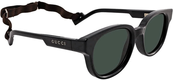 Gucci Black Oval Sunglasses GG1237S-001