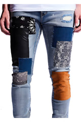 Embellish Jeans Scavenge Denim Patchwork Embf121-112